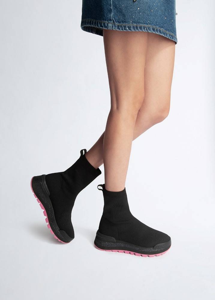 LIU JO AMAZING 09 - SNEAKER SOCK BOOT