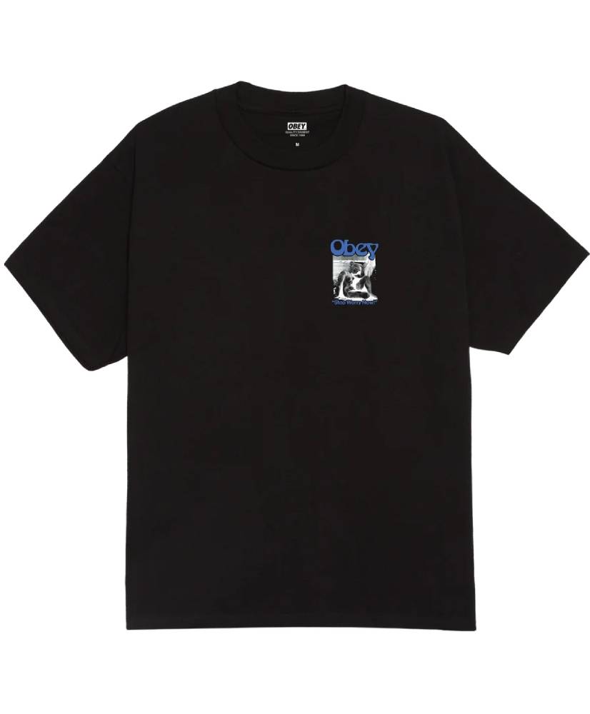 OBEY STOP WORRY NOW TEE