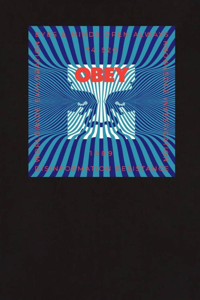 OBEY DISINFORMATION RESISTANCE TEE