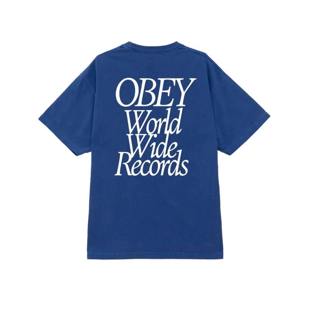 OBEY WORLDWIDE RECORDS TEE