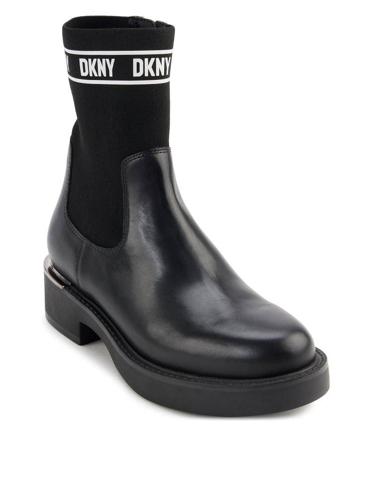 DKNY TULLY SLIP ON BOOTS