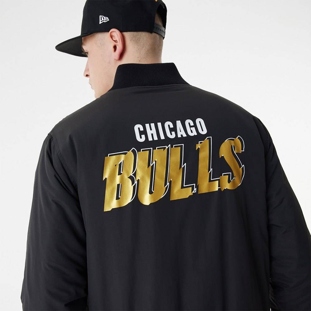 NEW ERA NBA SCRIPT BP BOMBER JCKT CHICAGO BULLS