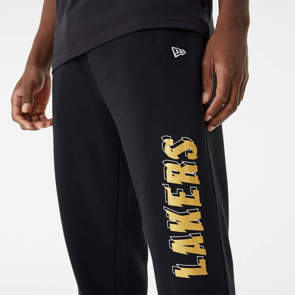 NEW ERA NBA TEAM SCRIPT JOGGER LA LAKERS