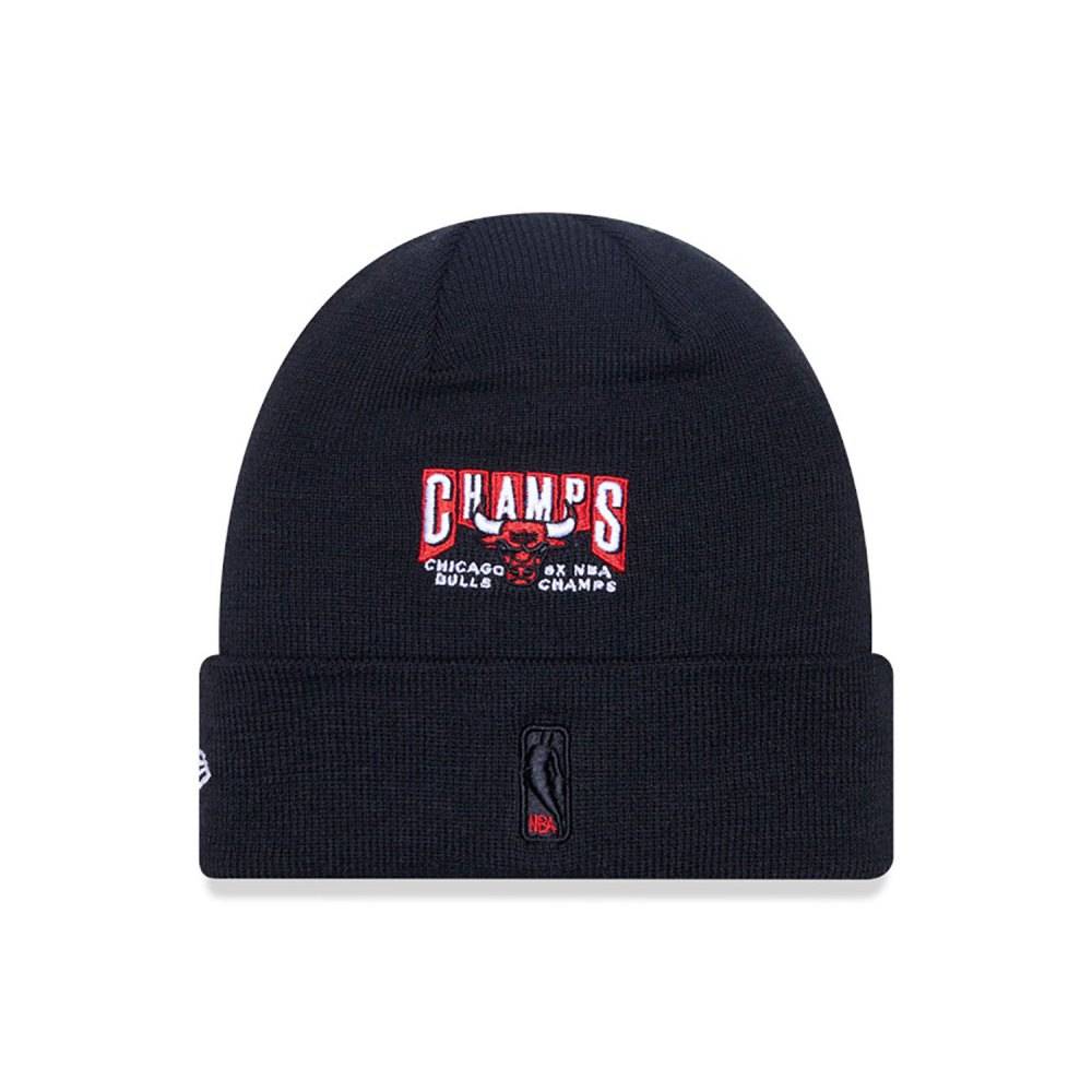 NEW ERA MULTI PATCH BEANIE CHICAGO BULLS