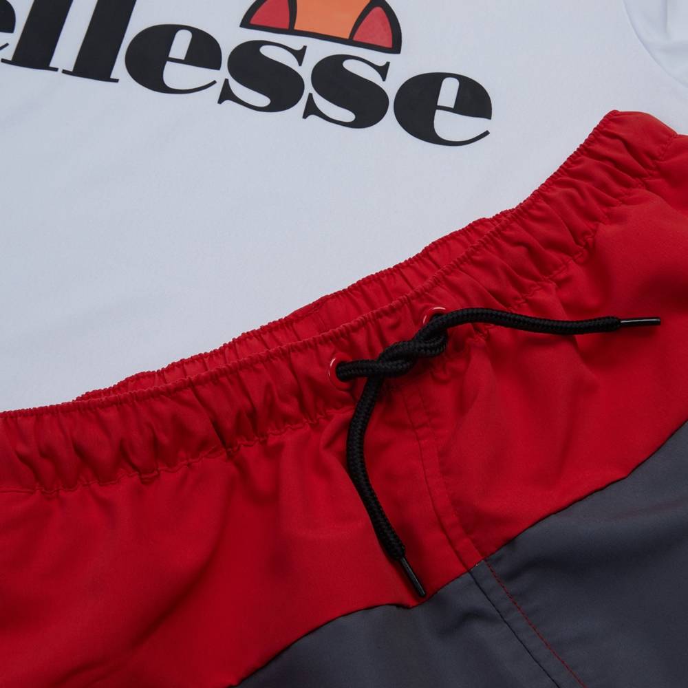 ELLESSE JUNIOR BOYS VESCIA T-SHIRT AND SHORT SET