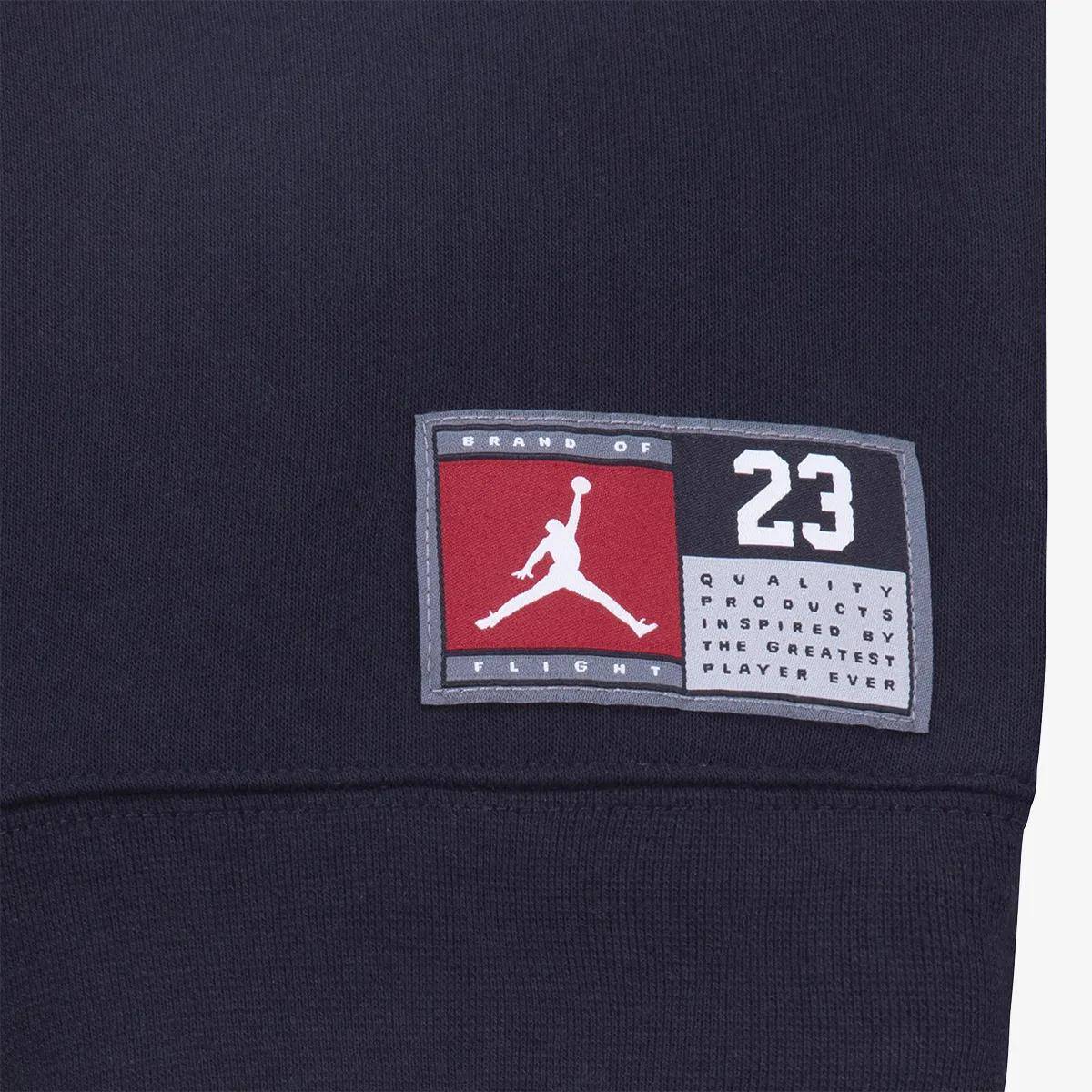 NIKE JORDAN LITTLE KIDS HBR FLEECE HOODIE