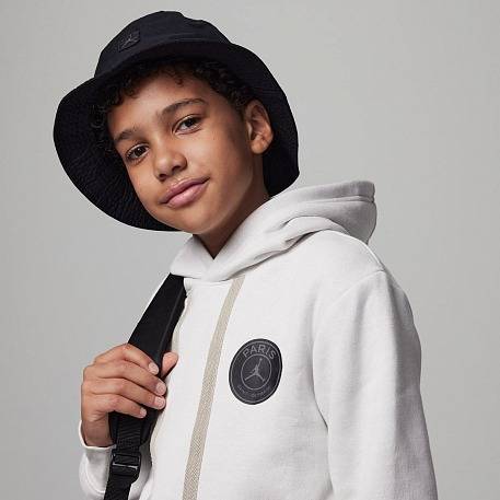 NIKE JORDAN LITTLE KIDS PSG FLEECE HOODIE