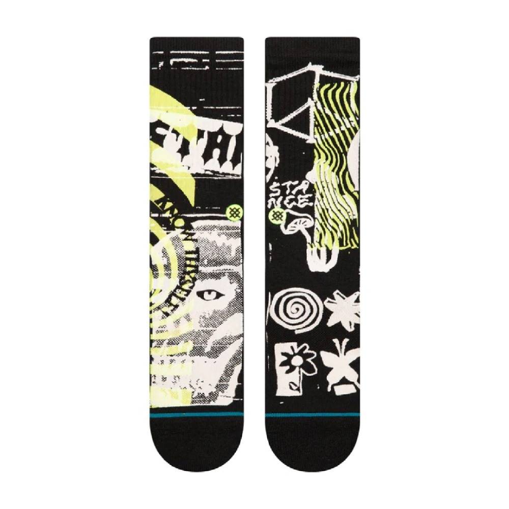 STANCE DISORTED CREW SOCKS