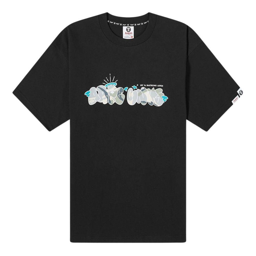 AAPE MOONFACE GRAPHIC TEE
