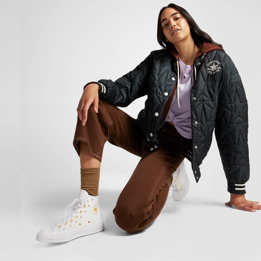 CONVERSE CHUCK 70 STAR STUDDED LEATHER