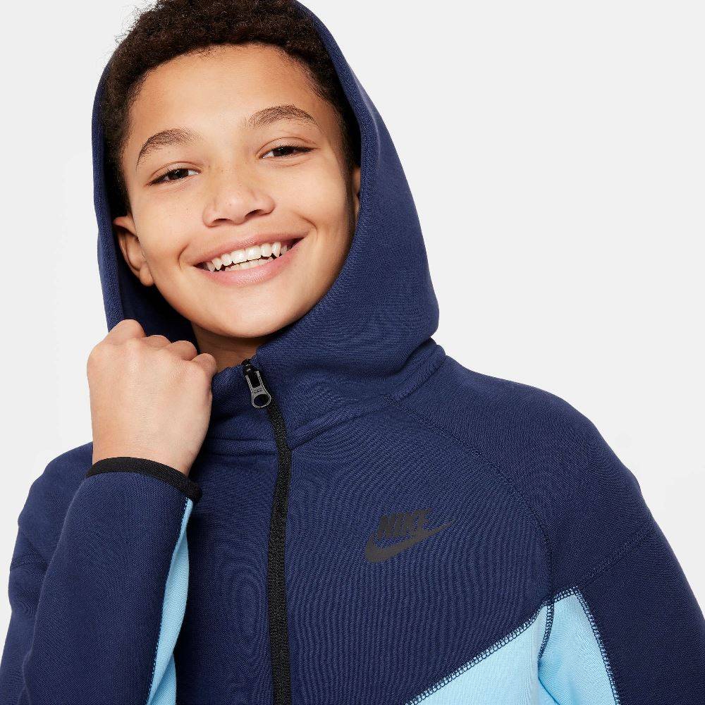 NIKE BOY NSW TECH FLEECE FULL-ZIP HOODIE