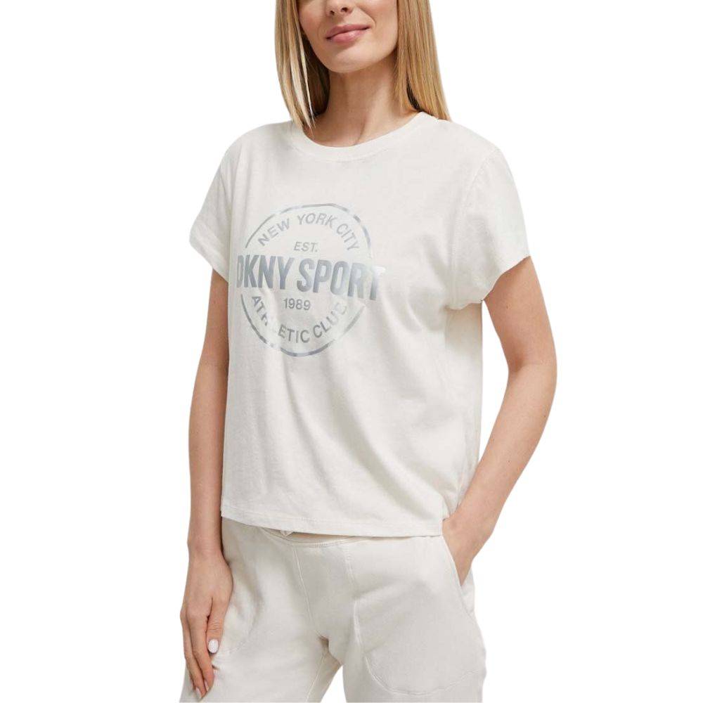 DKNY RELAXED FIT LOGO TOP