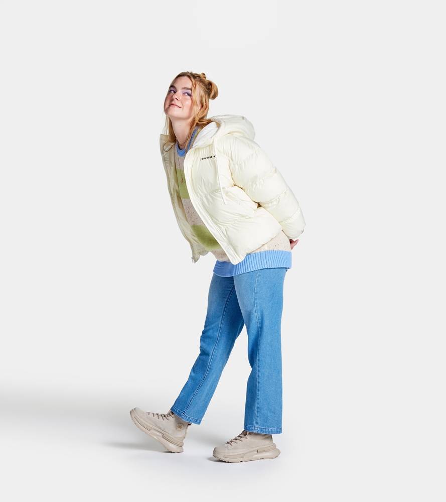 CONVERSE SHORT PUFFER JACKET