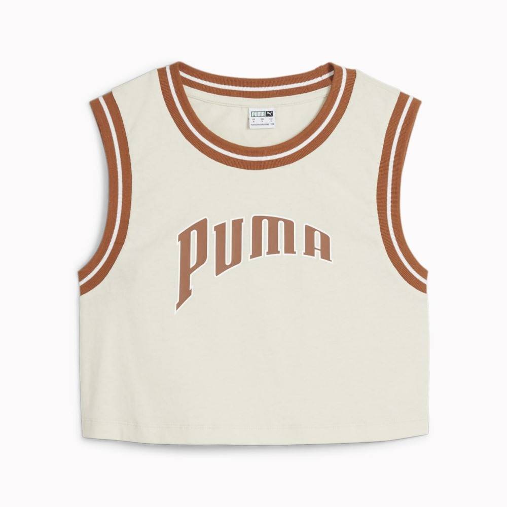 PUMA TEAM FOR THE FANBASE GRAPHIC CROPPED TEE