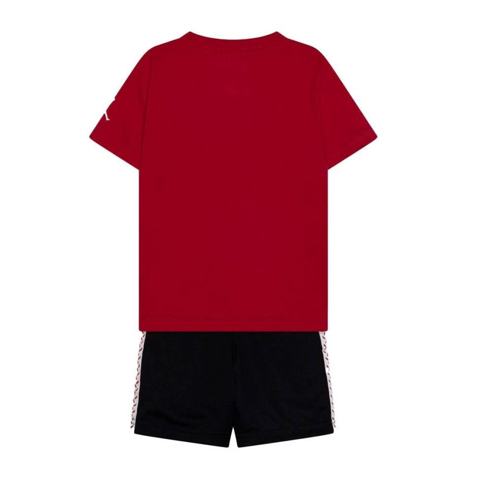 NIKE JORDAN TODDLER MJ FLIGHT MVP MESH SHORT SET