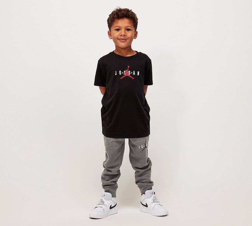 NIKE JORDAN LITTLE KIDS MJ HYBRID SUSTAINABLE SS TEE