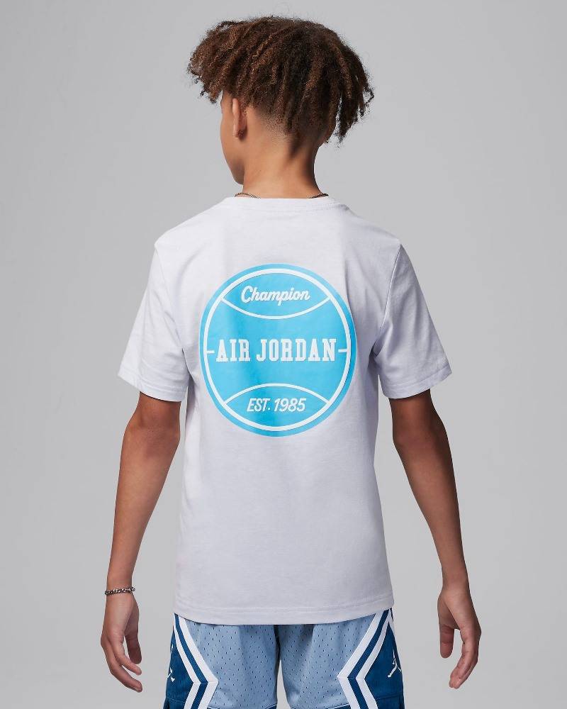 NIKE JORDAN BIG KIDS JORDAN 1985 CHAMPION S/S TEE