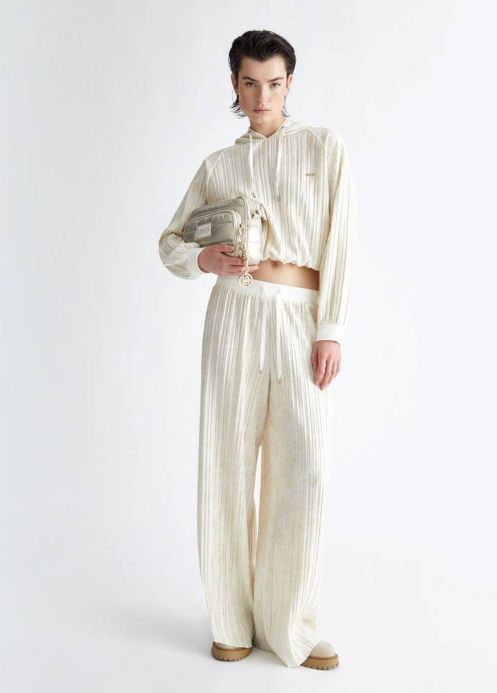 LIU JO PLEATED TROUSERS