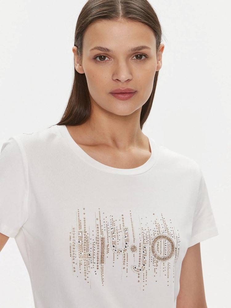 LIU JO CRYSTALS T-SHIRT