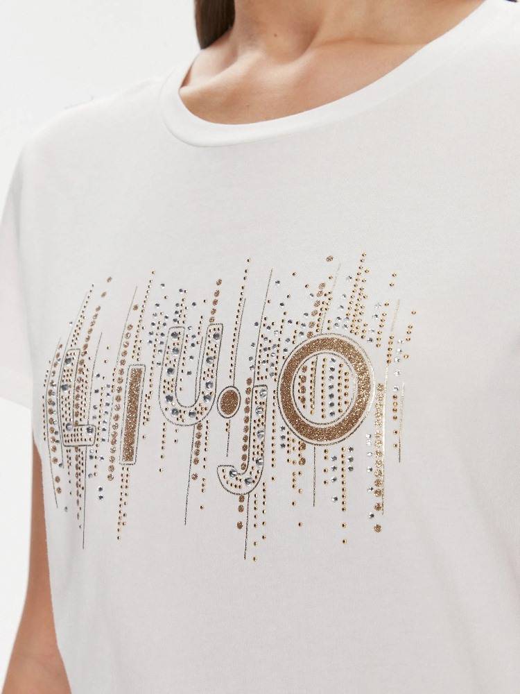 LIU JO CRYSTALS T-SHIRT