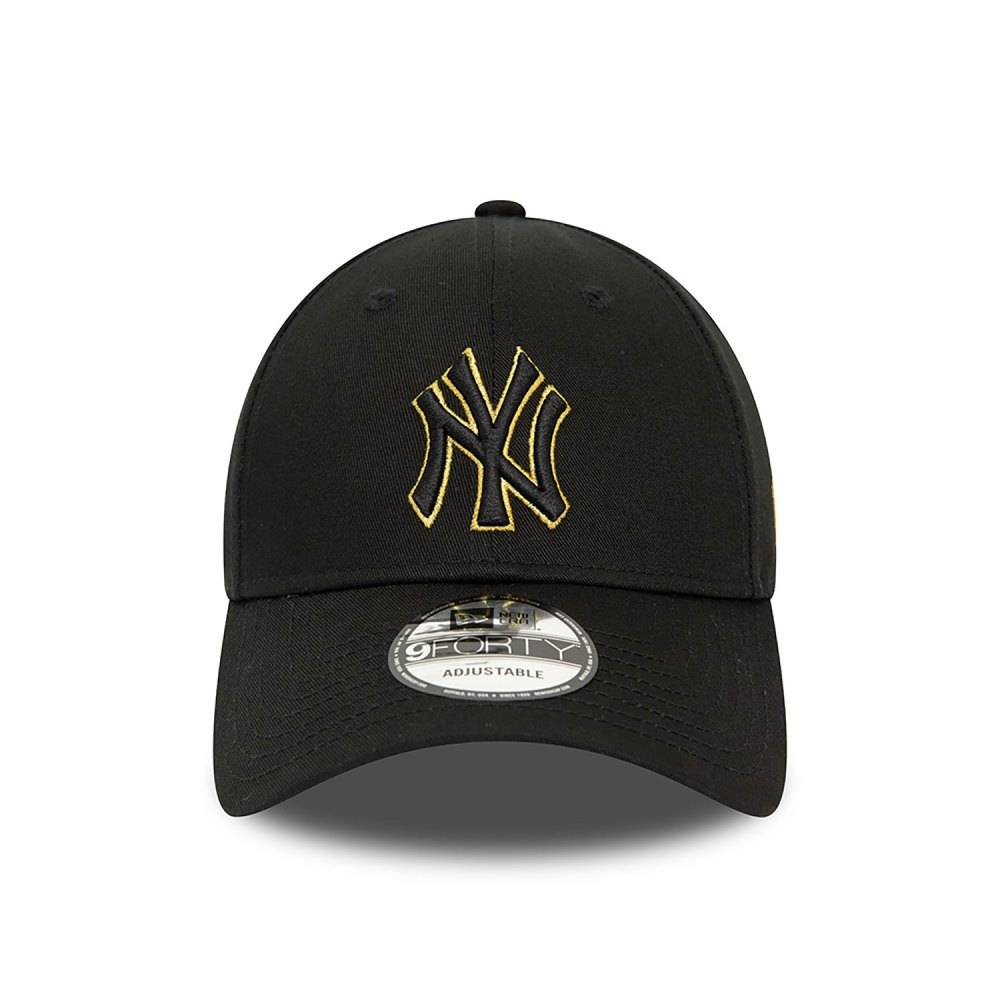 NEW ERA NEW YORK YANKEES METALLIC OUTLINE 9FORTY ADJUSTABLE CAP