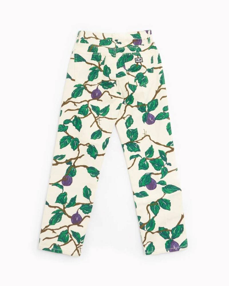 OBEY HARDWORK PRINTED DENIM PANT