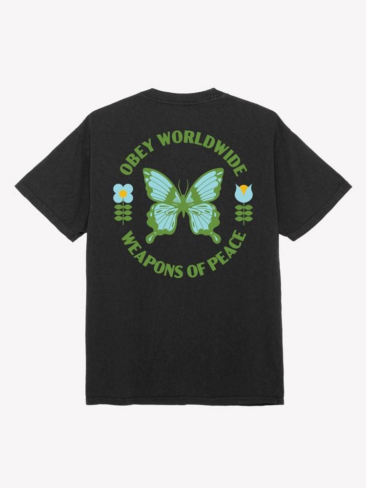 OBEY WEAPONS OF PEACE PIGMENT CLASSIC TEE