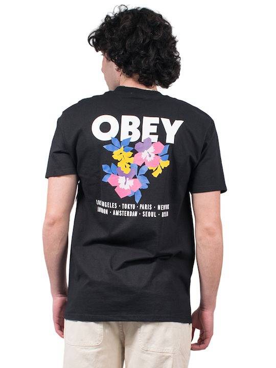 OBEY FLORAL GARDEN CLASSIC TEE