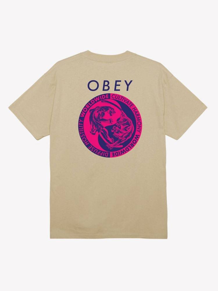 OBEY YIN YANG PANTHERS CLASSIC TEE