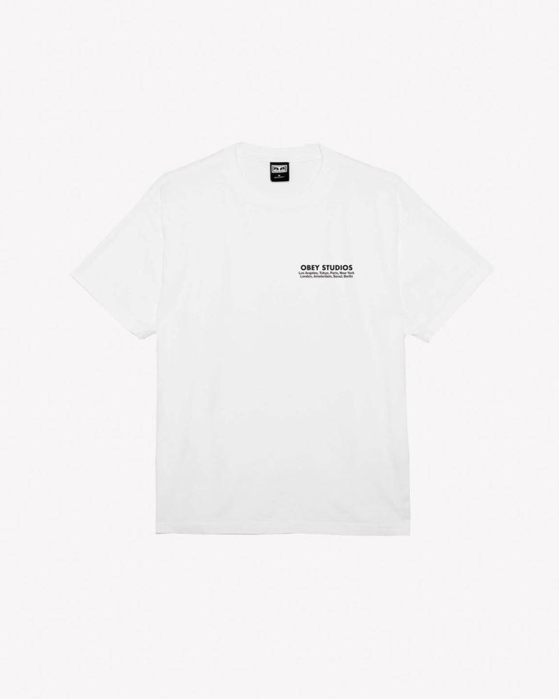 OBEY STUDIOS EYE HEAVYWEIGHT CLASSIC BOX TEE