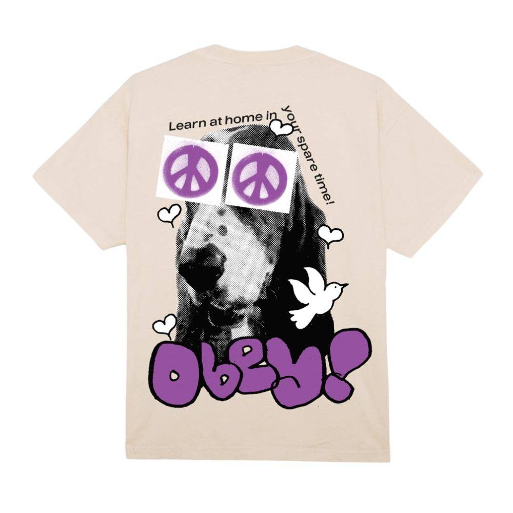 OBEY PEACE EYES HEAVYWEIGHT CLASSIC BOX TEE