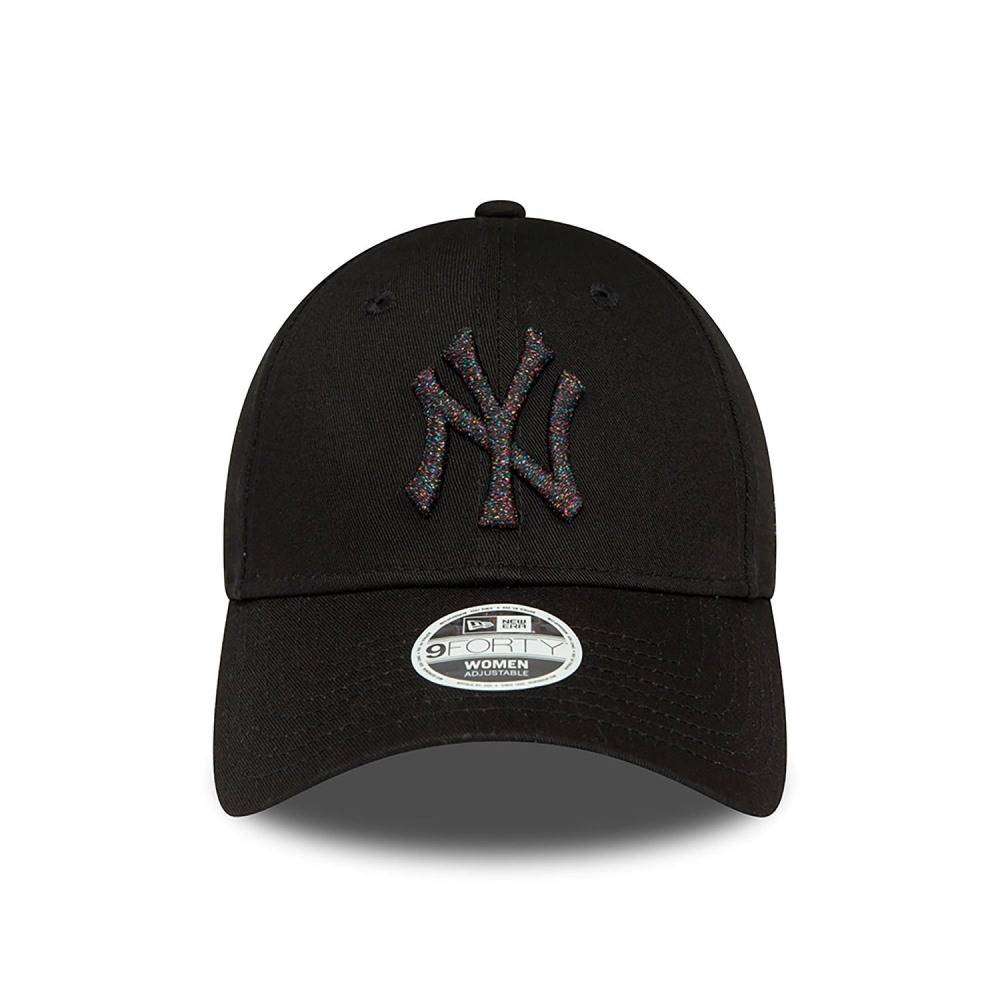 NEW ERA NEW YORK YANKEES WOMENS METALLIC LOGO 9FORTY ADJUSTABLE CAP