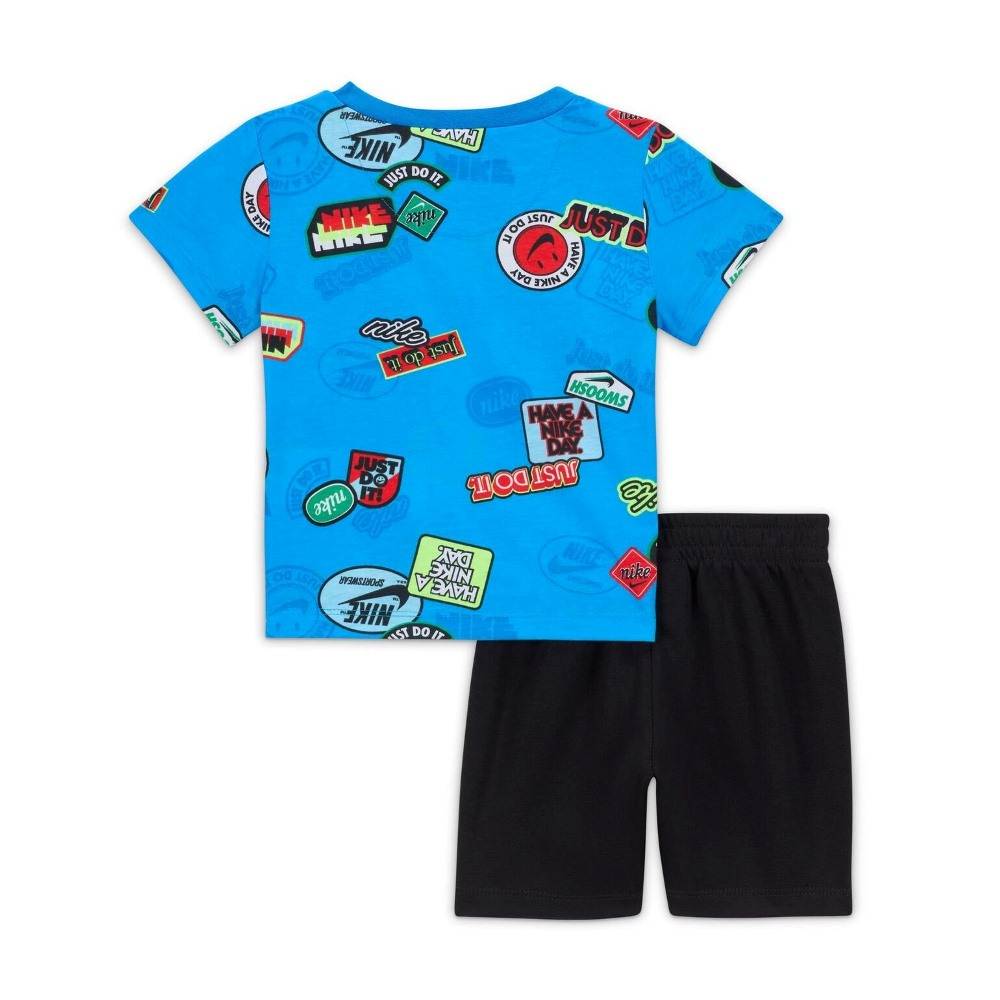 NIKE TODDLER B NSW AOP FT SHORT SET