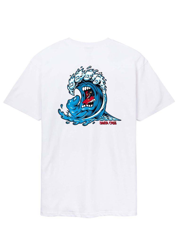 SANTA CRUZ SCREAMING WAVE T-SHIRT