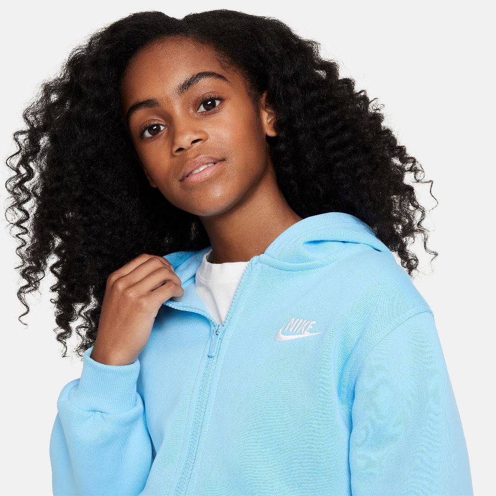 NIKE KIDS SPORTSWEAR CLUB FLC FULL-ZIP HOODIE