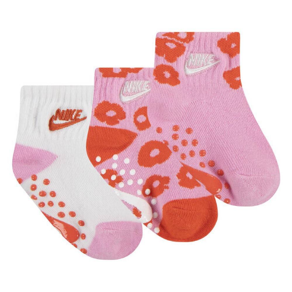 NIKE  3PK GIRLS GRIPPER SOCK