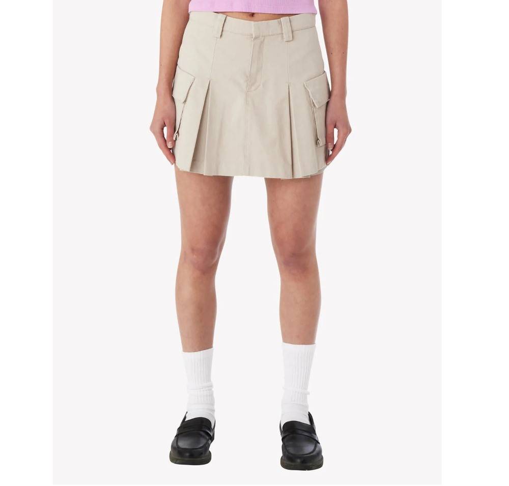 OBEY ANDREA CARGO MINI SKIRT