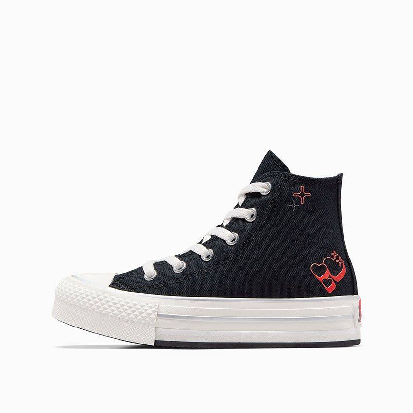 CONVERSE CT ALL STAR KIDS LIFT PLATFORM HEARTS