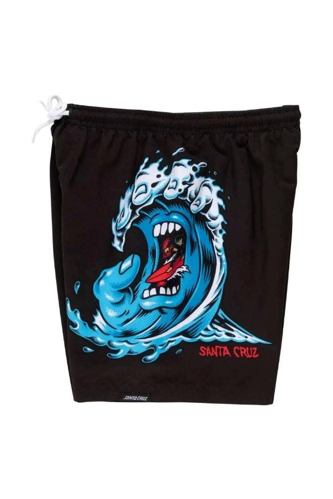 SANTA CRUZ YOUTH SCREAMING WAVE SWIMSHORT