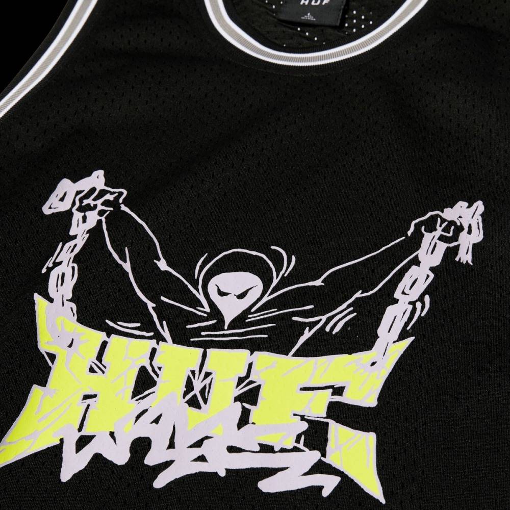 HUF ZINE MESH BASKETBALL JERSEY