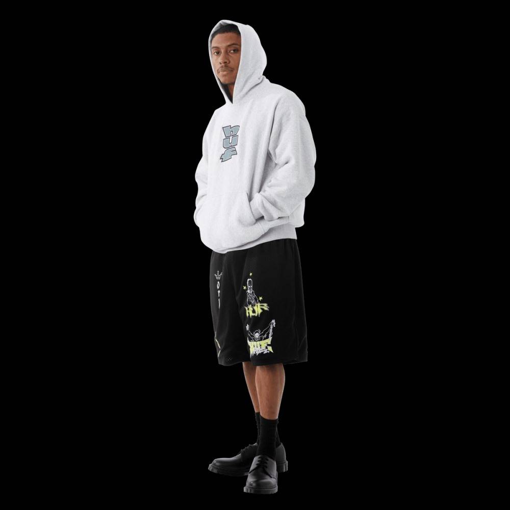 HUF ZINE MESH BASKETBALL SHORT