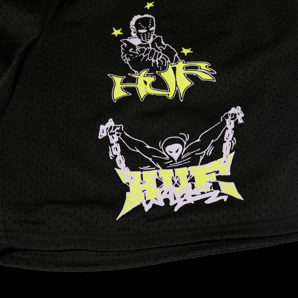 HUF ZINE MESH BASKETBALL SHORT