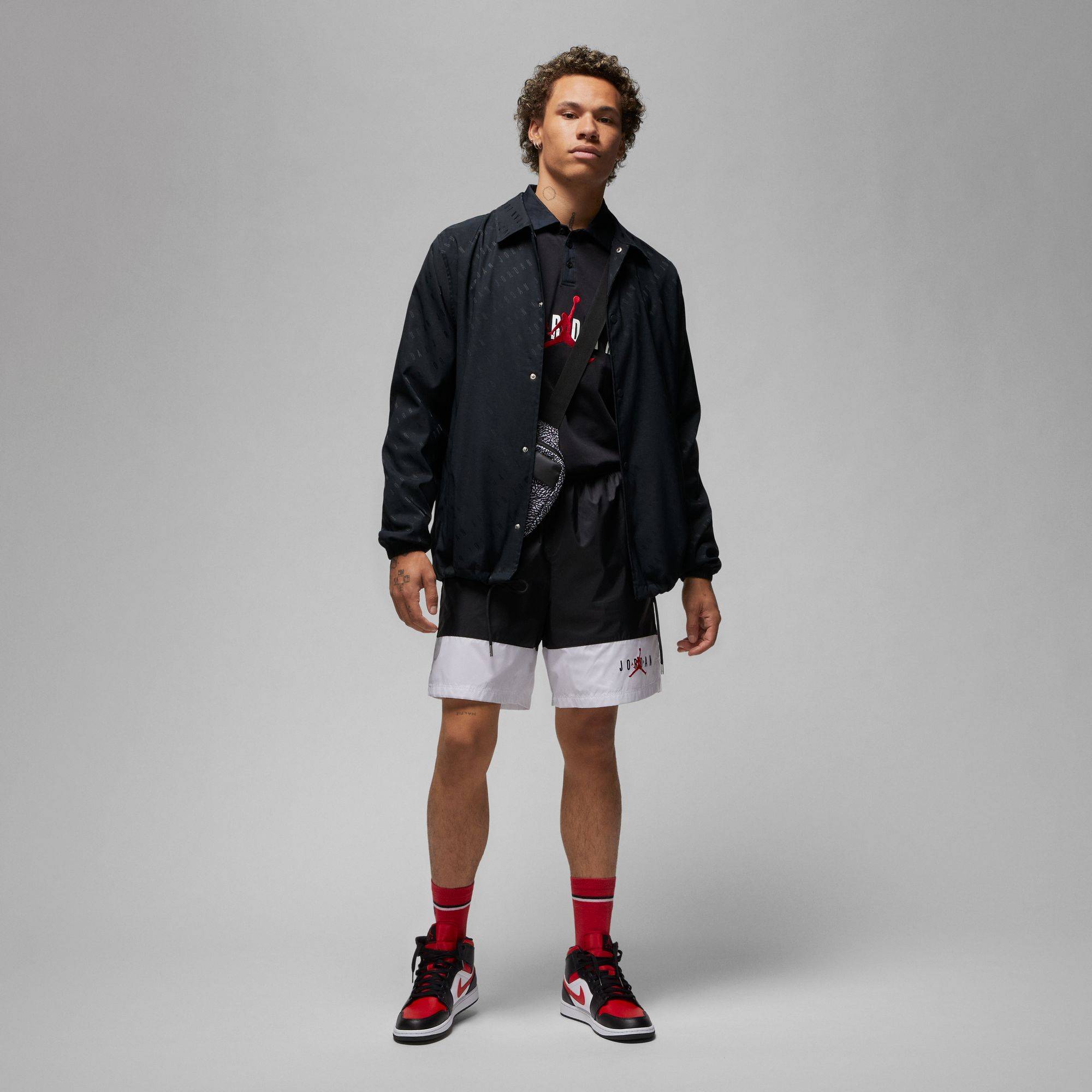 NIKE JORDAN ESSENTIALS JACKET ALL OVER PRINT