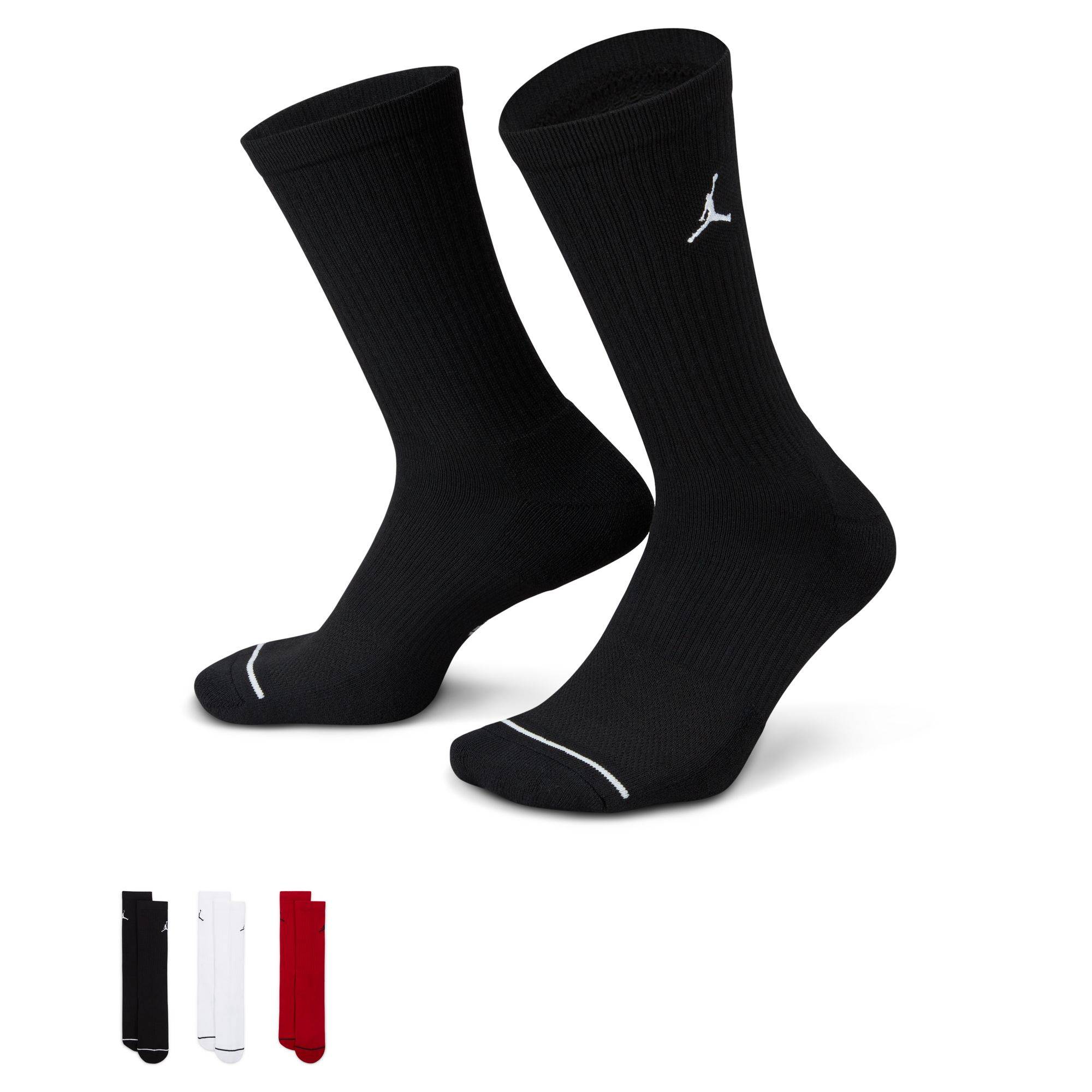 NIKE JORDAN 3-PAIRS CREW SOCKS