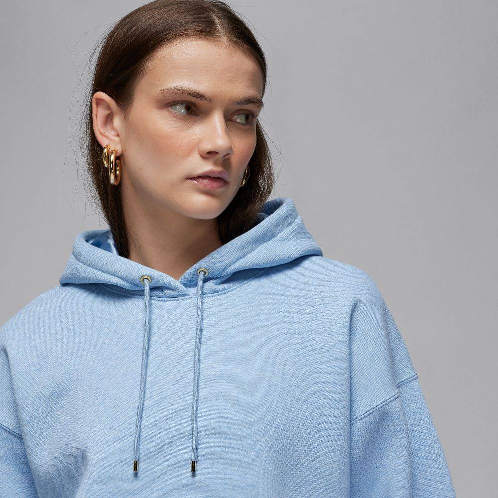 NIKE JORDAN FLIGHT FLEECE WOMENS PULLOVER HOODIE