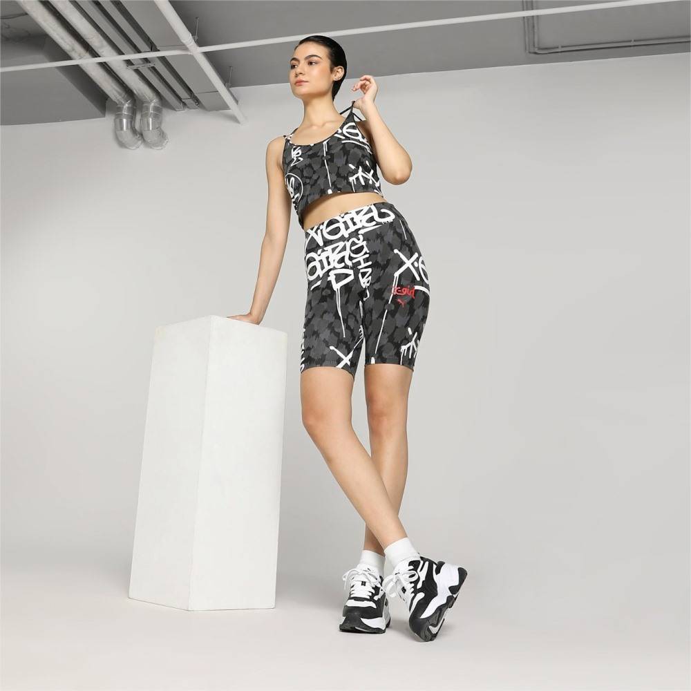 PUMA X X-GIRL AOP SHORT TIGHTS 7