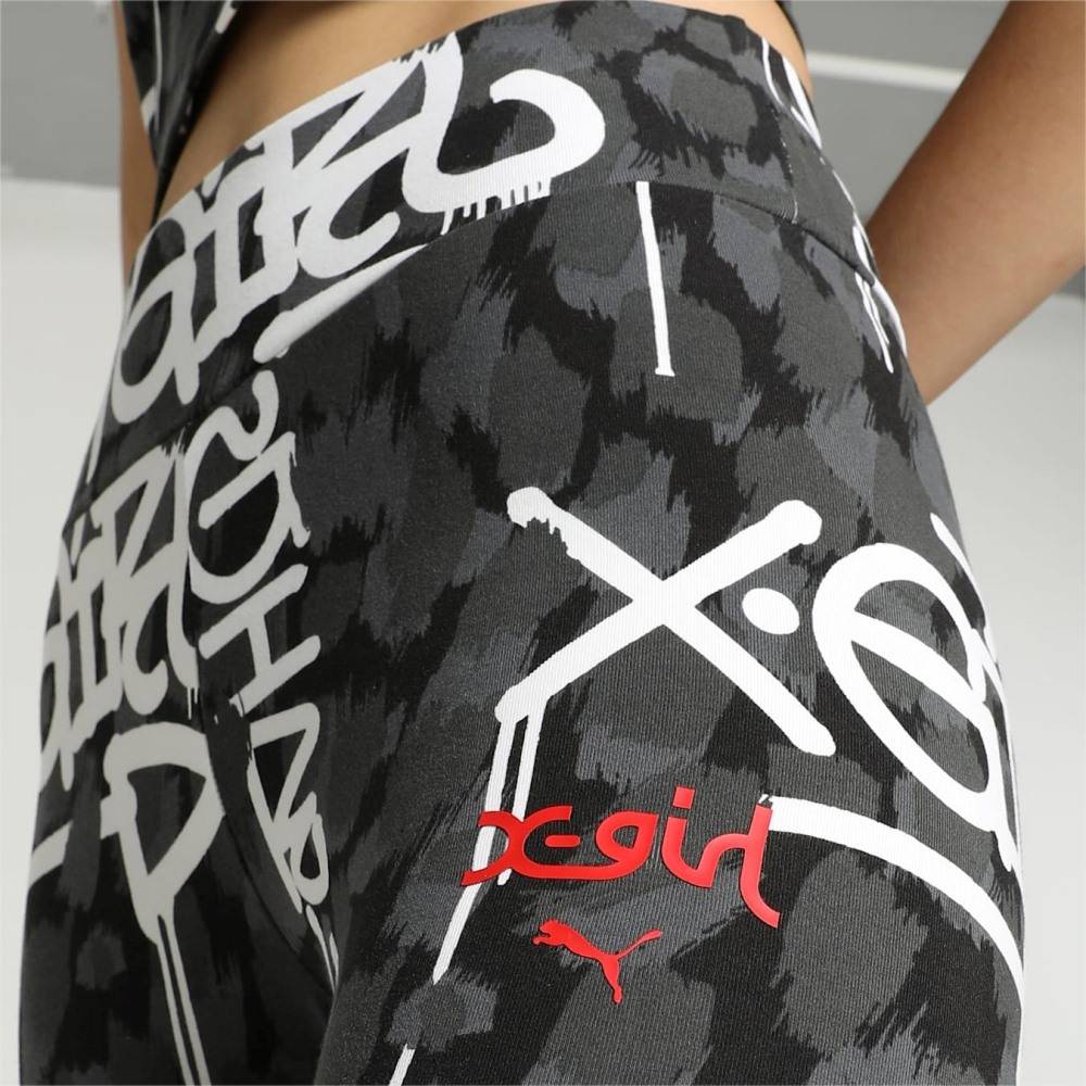 PUMA X X-GIRL AOP SHORT TIGHTS 7