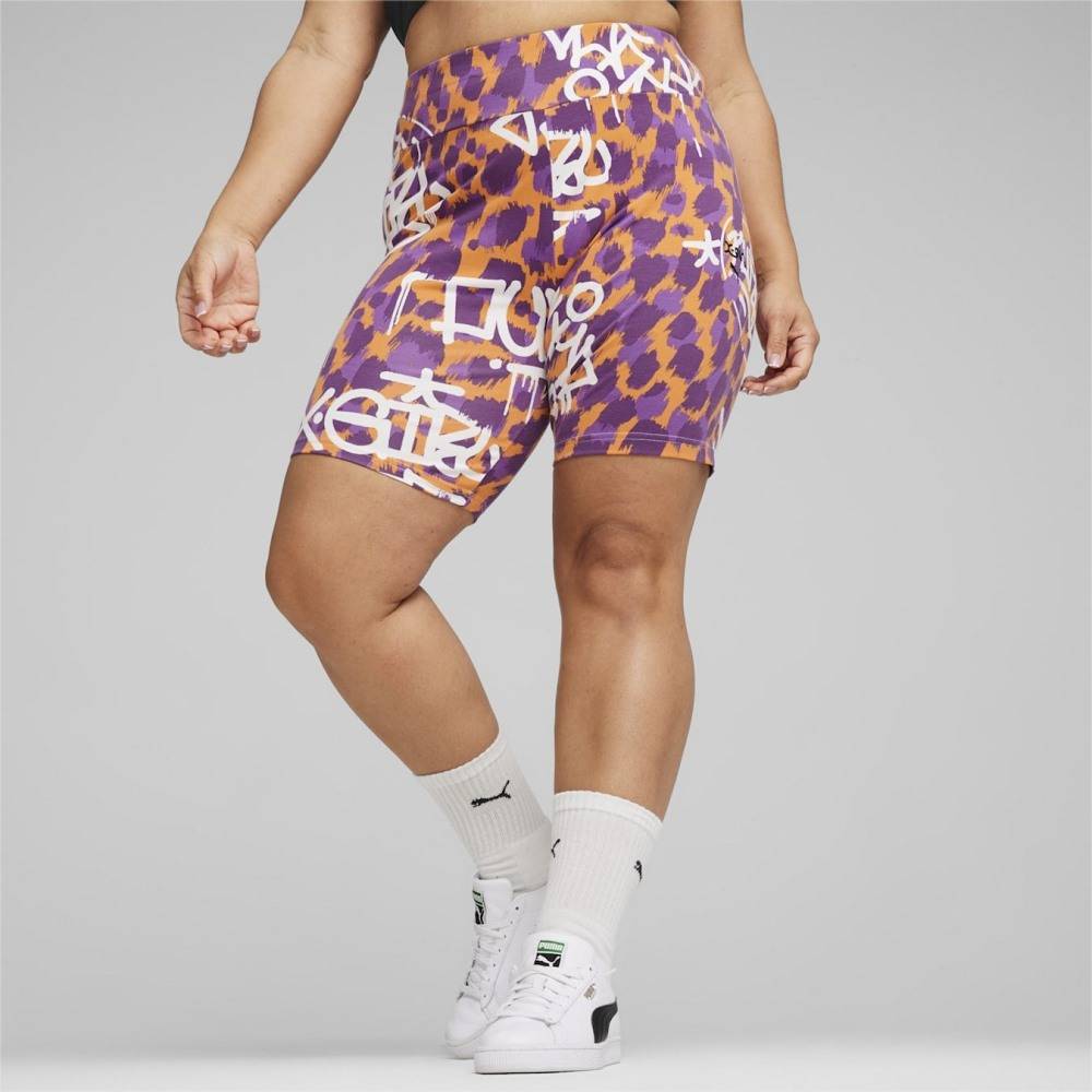 PUMA X X-GIRL AOP SHORT TIGHTS 7