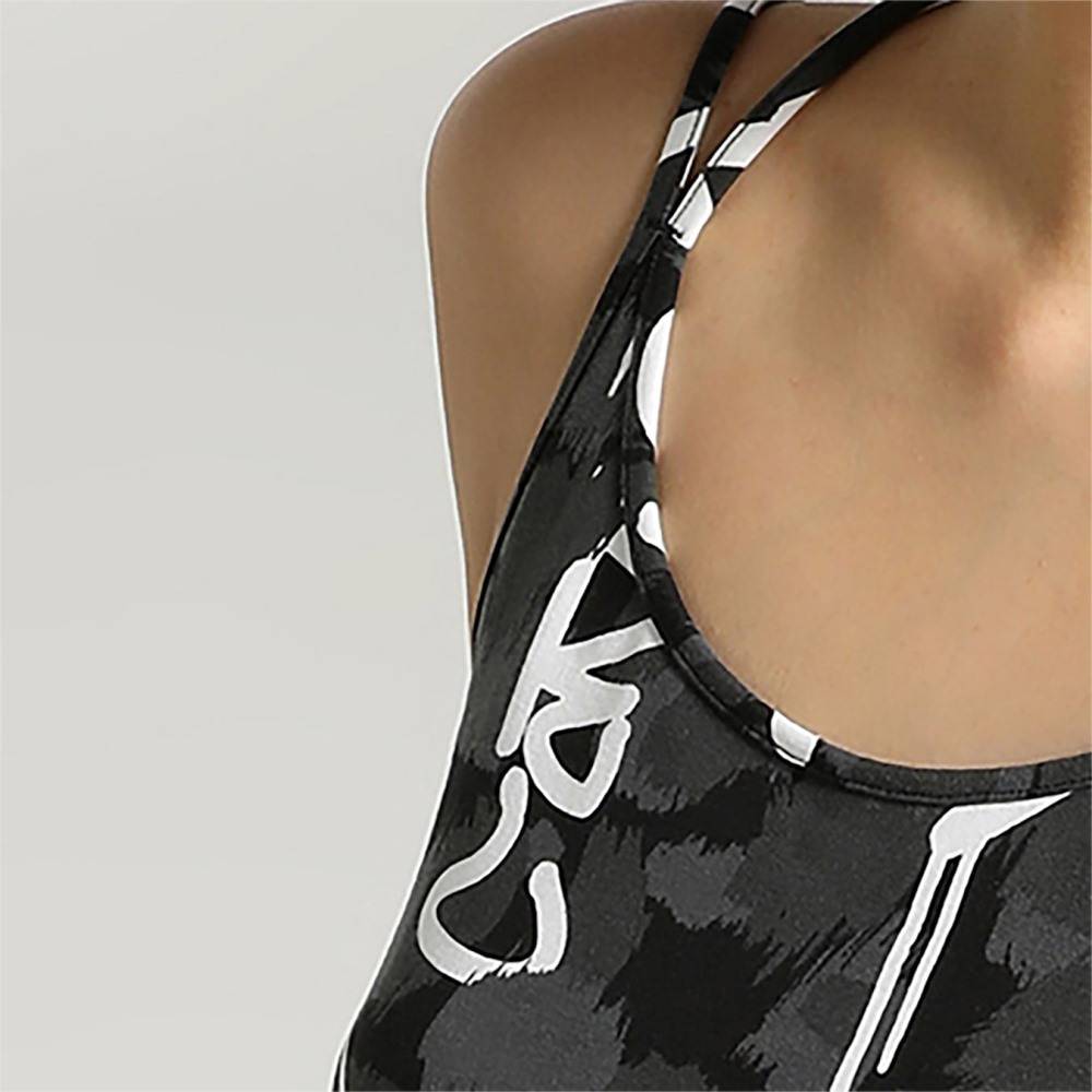 PUMA X X-GIRL AOP CROP TOP