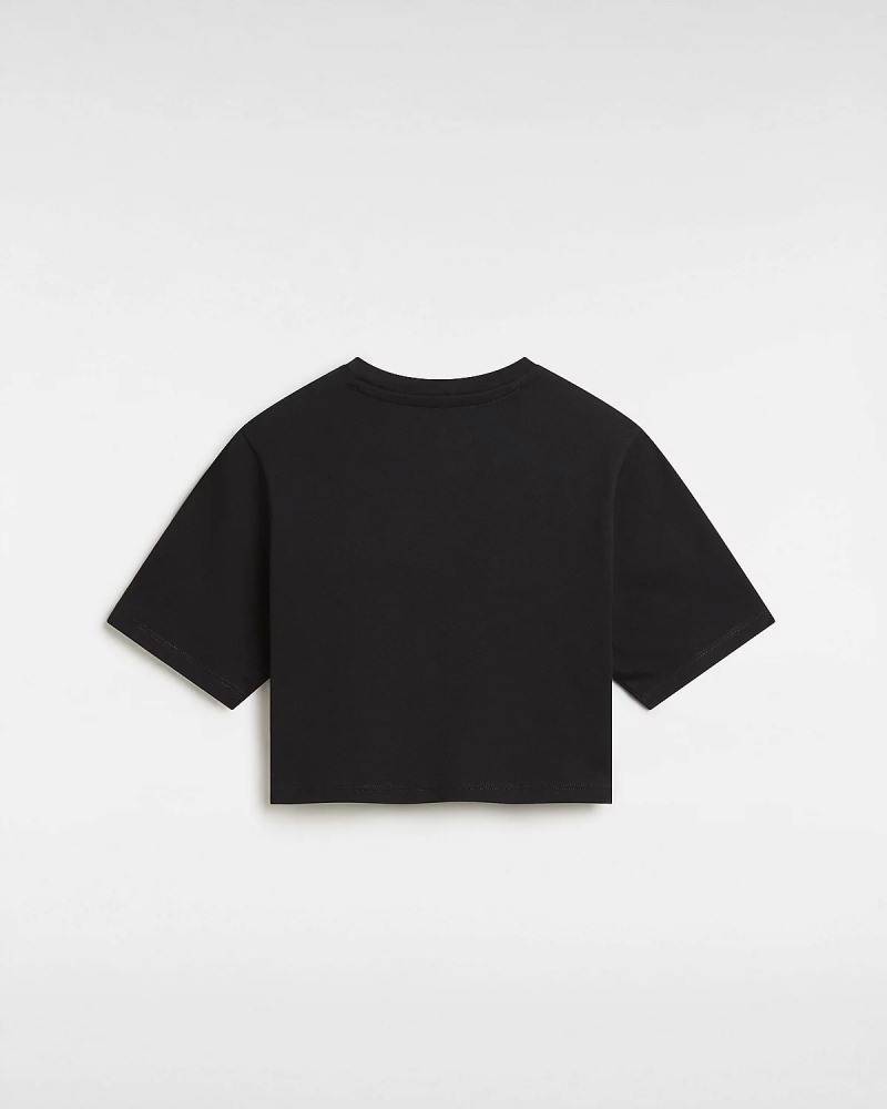 VANS FOREVER CHECKER CREW CROP TOP